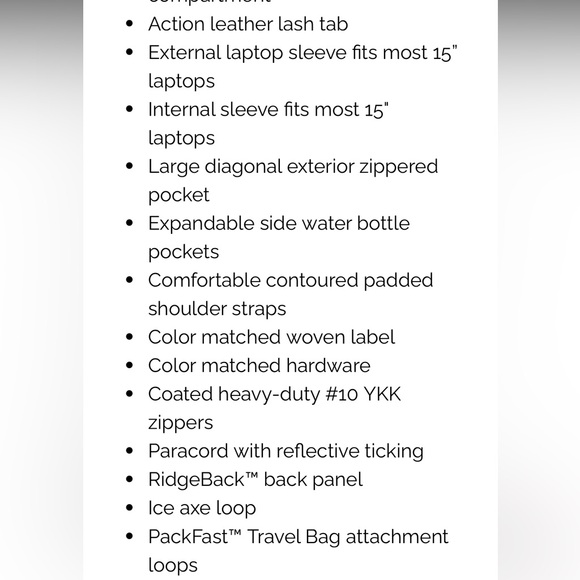 TOPO Designs Tech Daypack Backpack - Picture 5 of 12